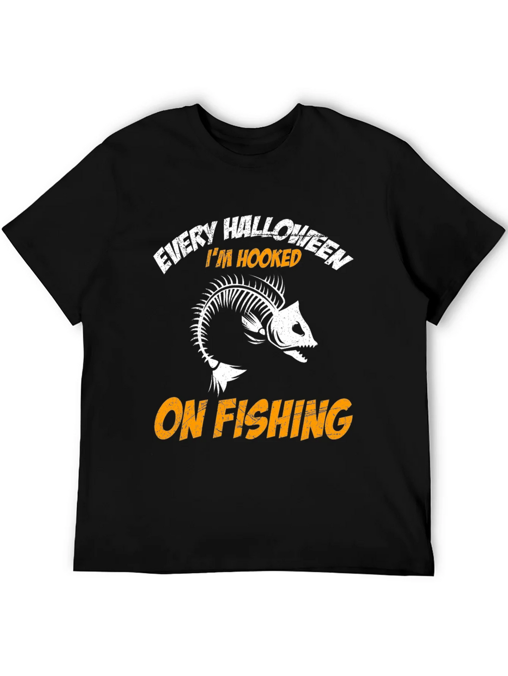 Every Halloween Im Hooked On Fishing T-Shirt product image 5