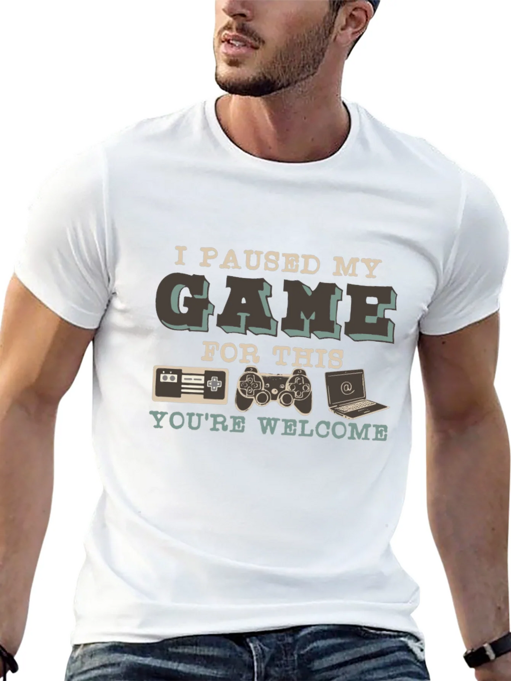 Gamer T-Shirt: I Paused My Game For This - Youre Welcome product image 12