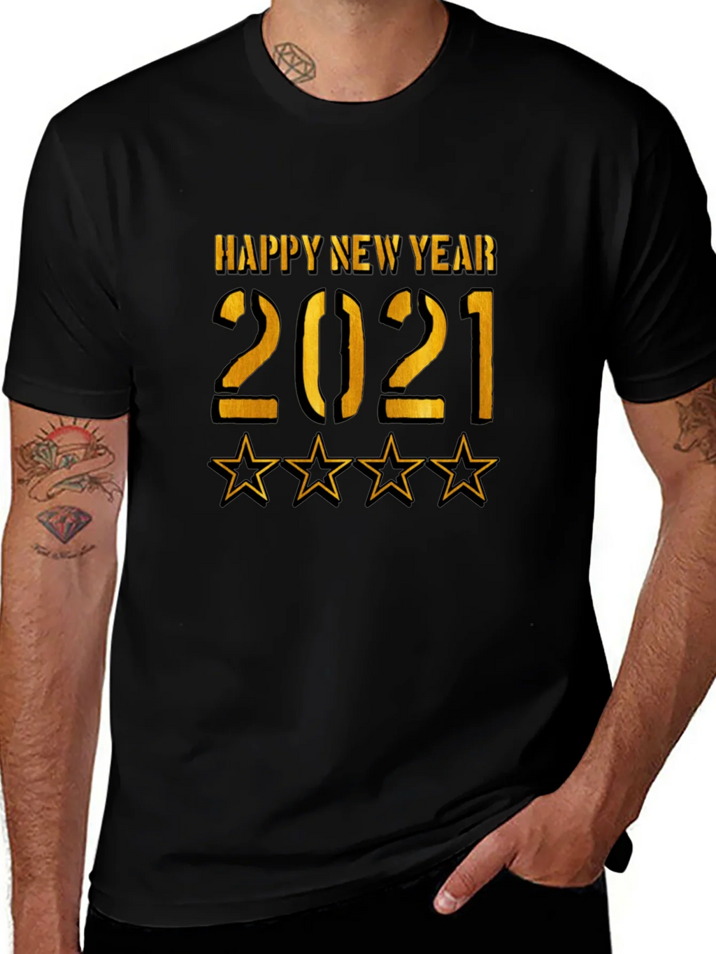 Happy New Year 2021 T-Shirt product image 1