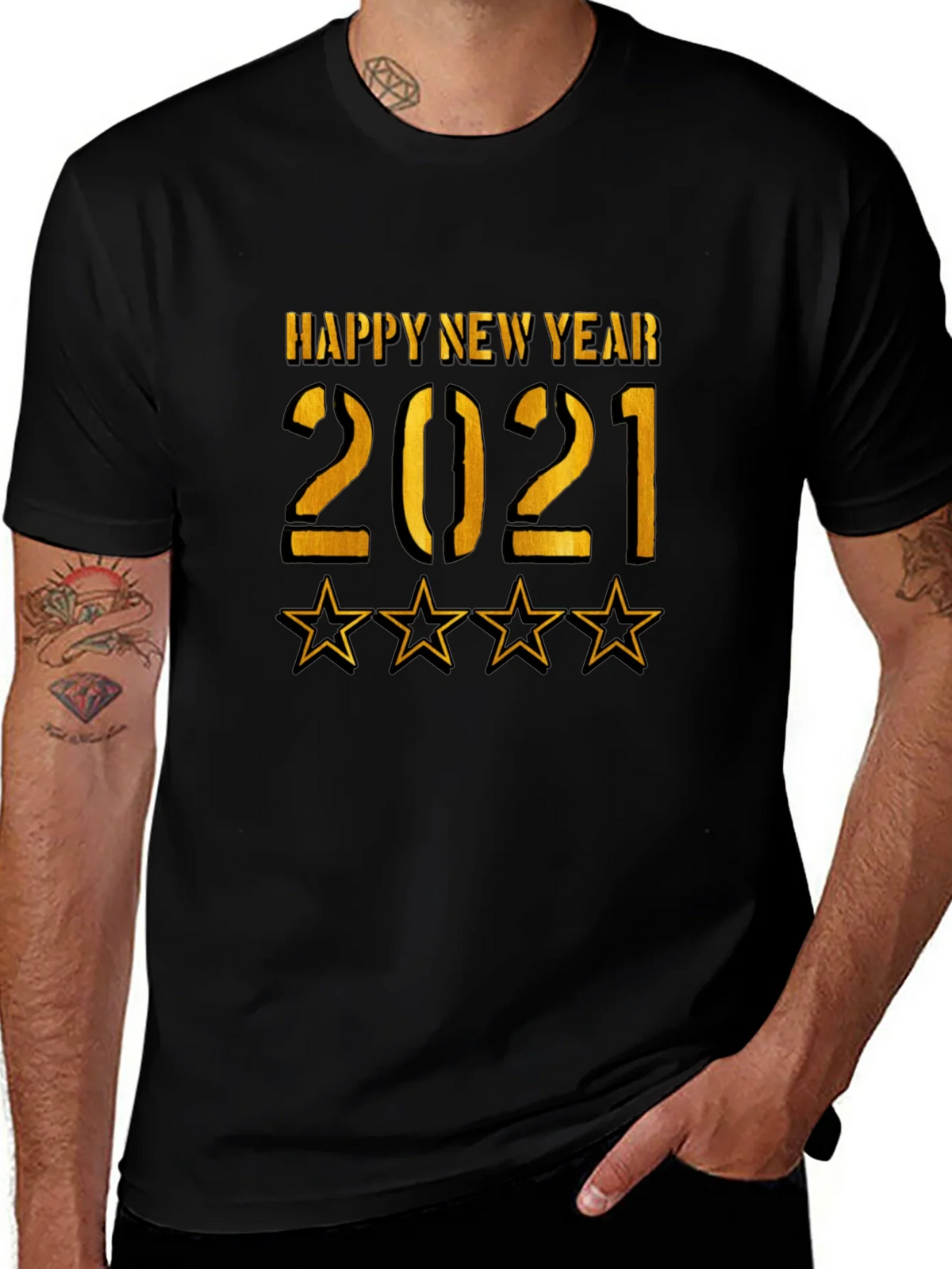 Happy New Year 2021 T-Shirt product image 1