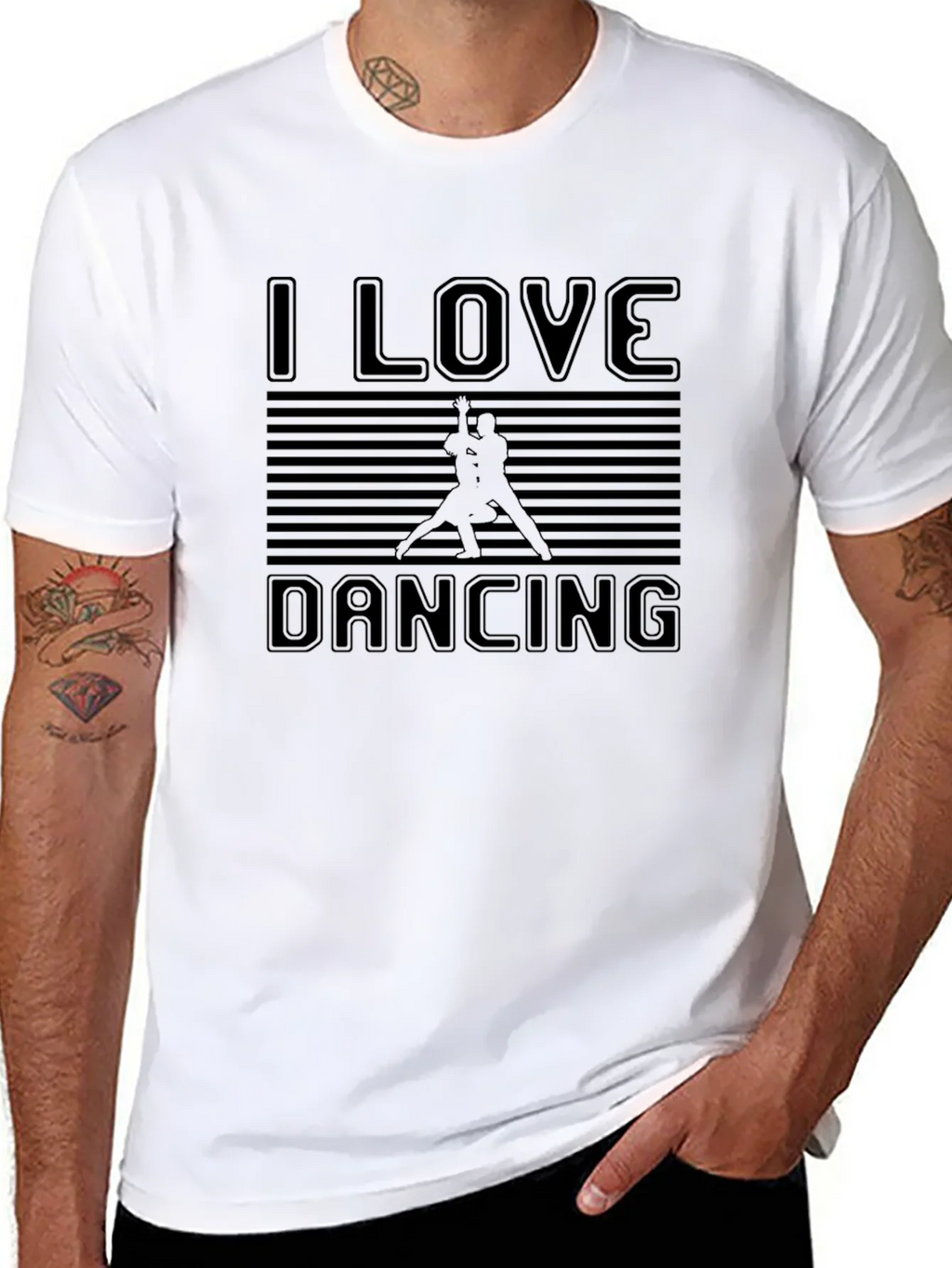 I Love Dancing Graphic T-Shirt product image 7