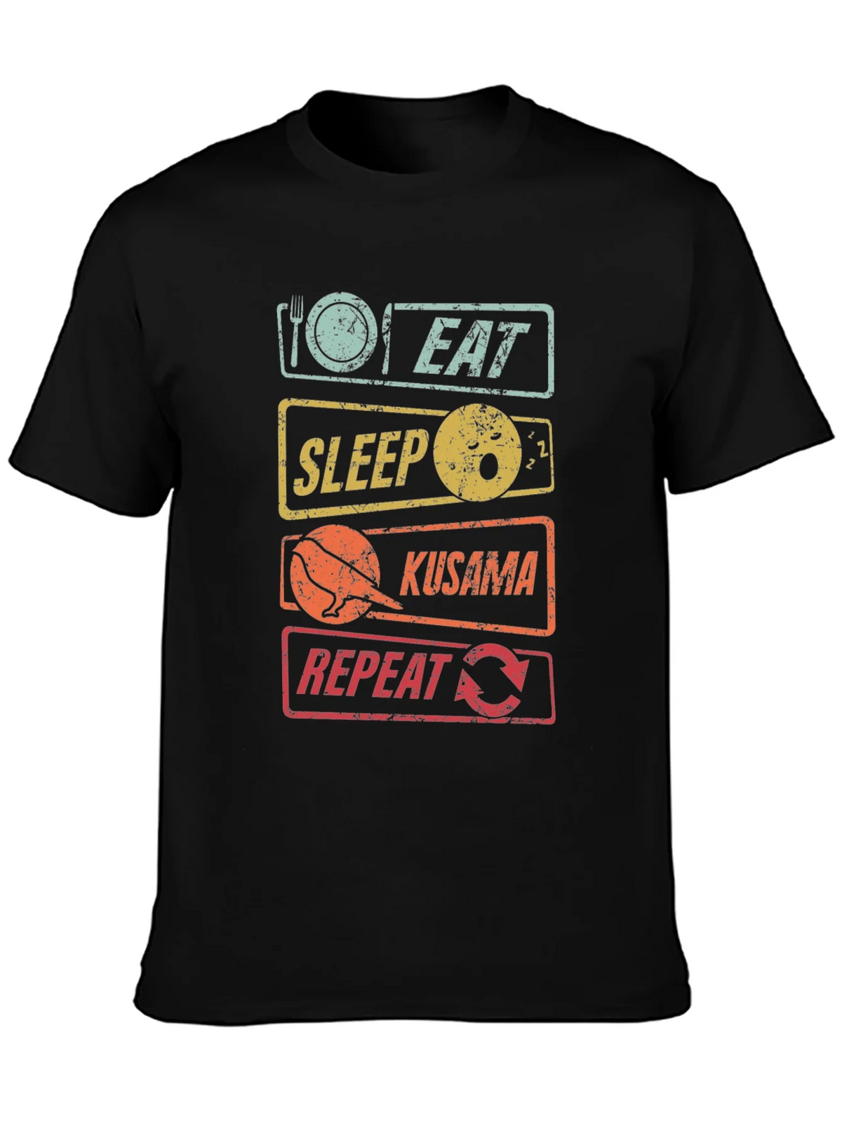 Eat Sleep Kusama Repeat T-Shirt product image 3