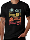 Eat Sleep Kusama Repeat T-Shirt product image 1