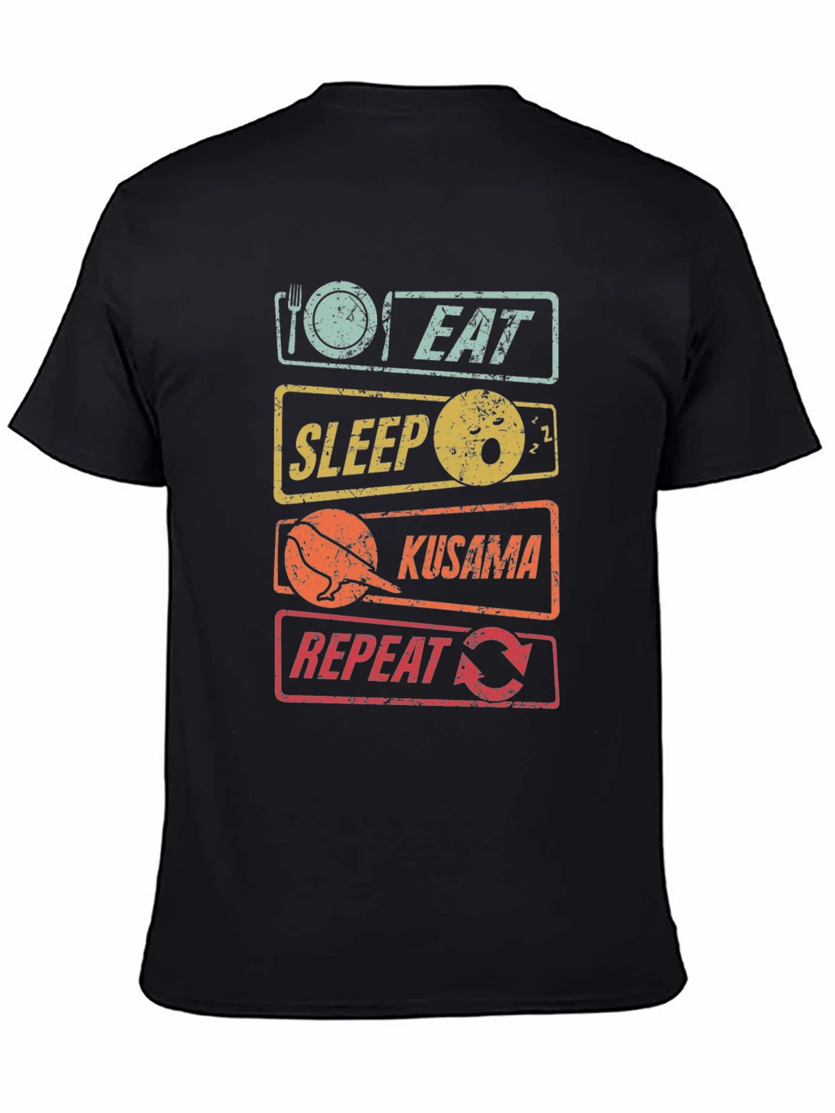 Eat Sleep Kusama Repeat T-Shirt product image 4