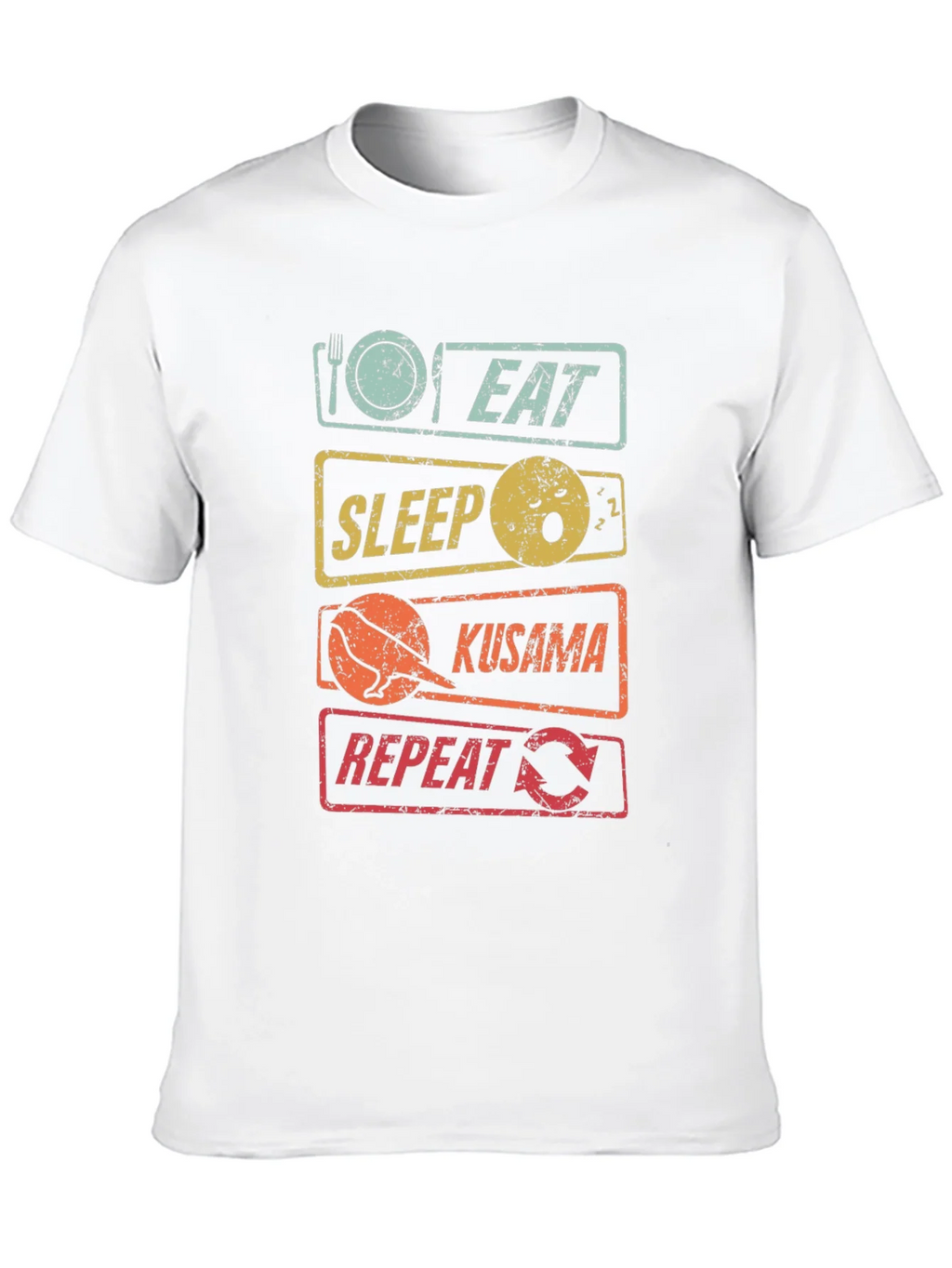 Eat Sleep Kusama Repeat T-Shirt product image 9