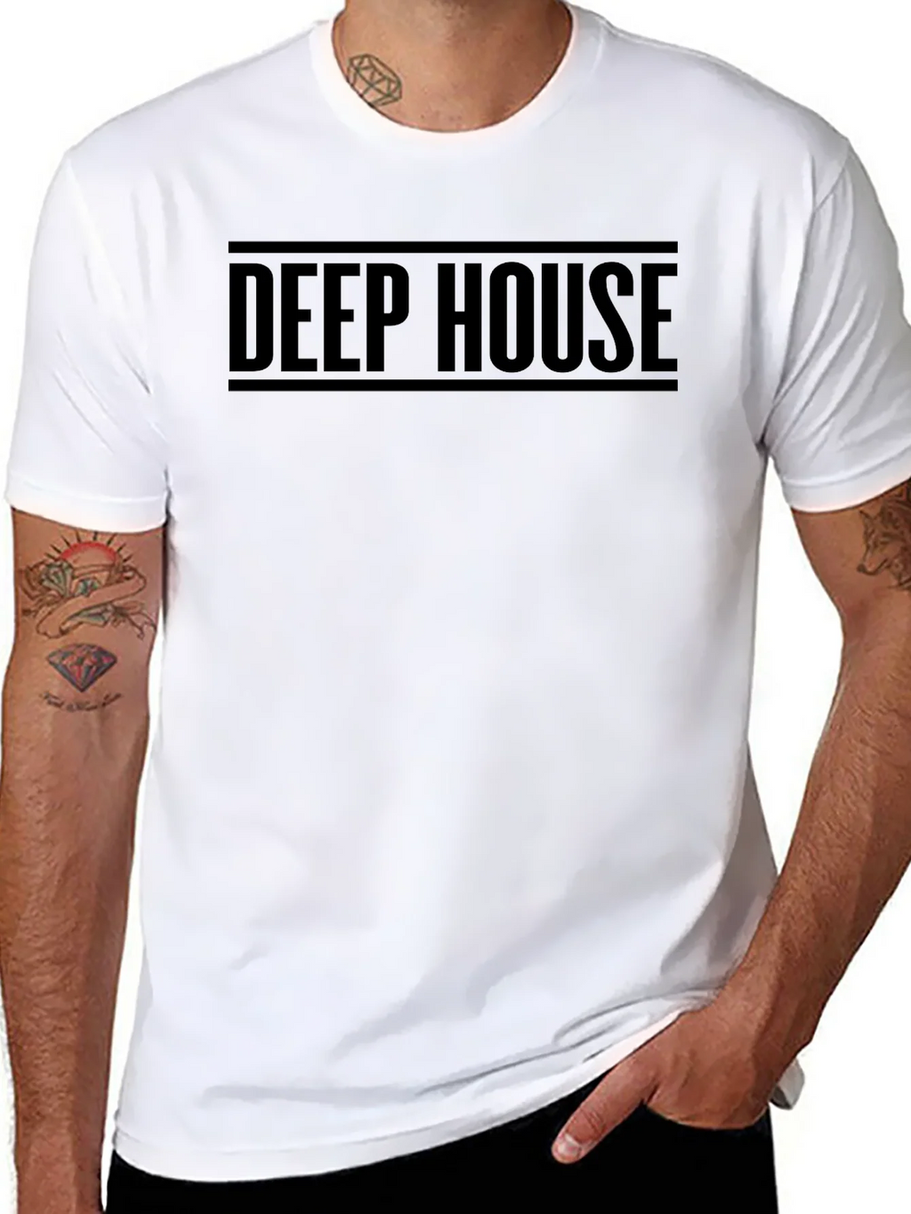 Deep House Graphic T-Shirt - Music Lover Tee product image 7