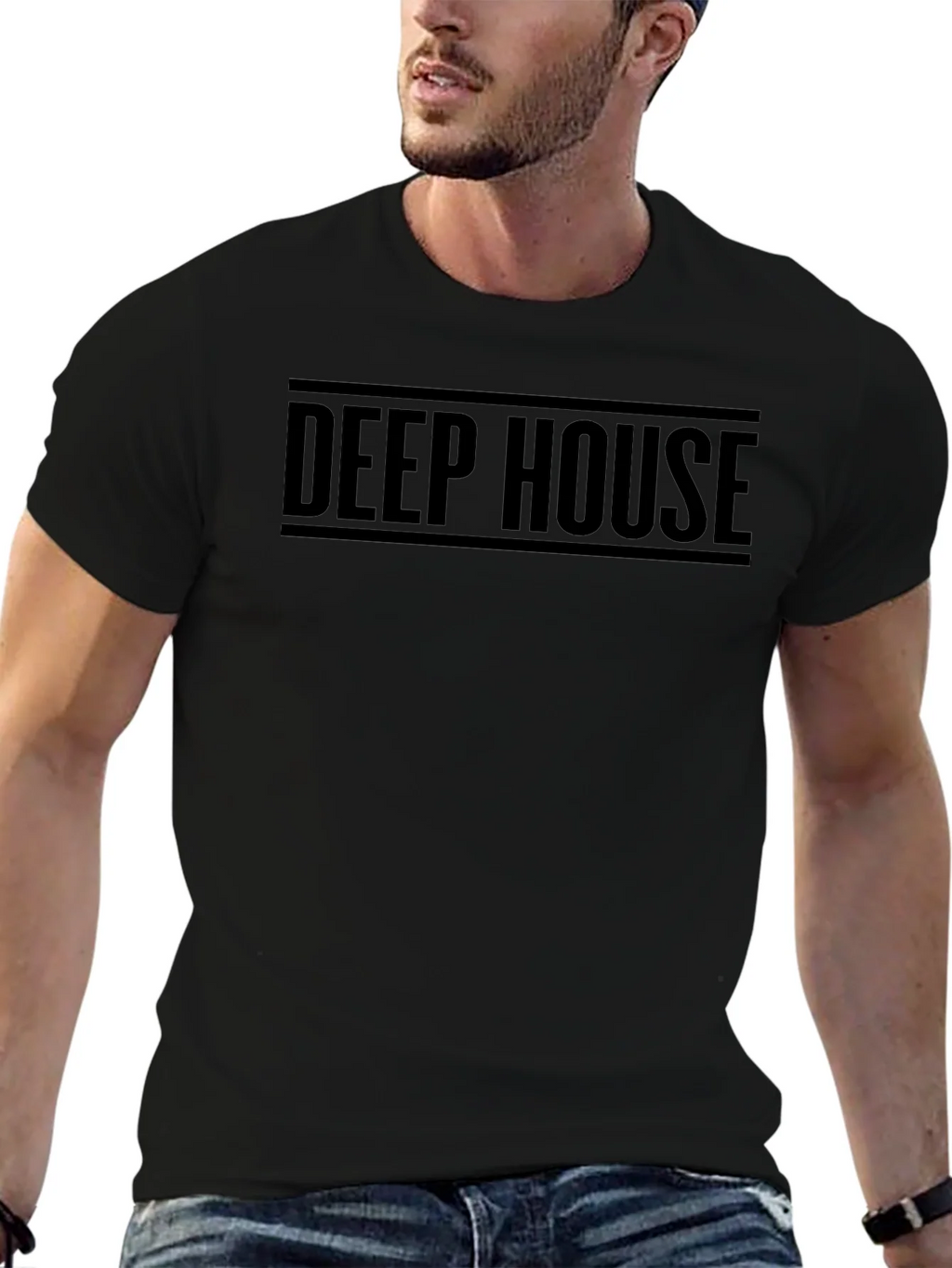 Deep House Graphic T-Shirt - Music Lover Tee product image 6