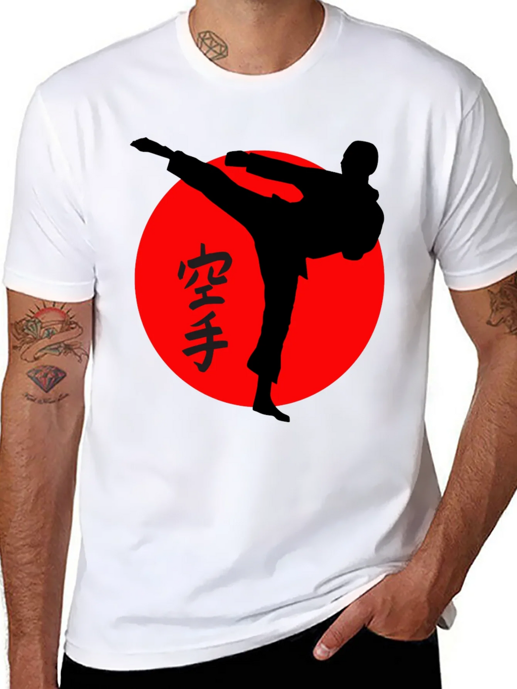 Karate Silhouette T-Shirt - Martial Arts Design product image 7