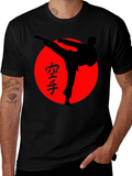 Karate Silhouette T-Shirt - Martial Arts Design product image 1