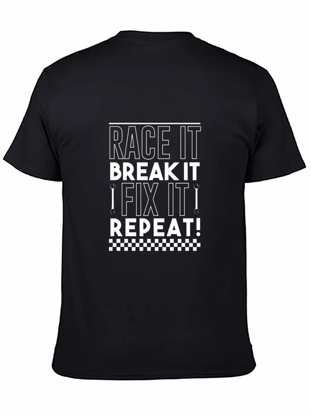 Race It Break It Fix It Repeat T-Shirt product image 4