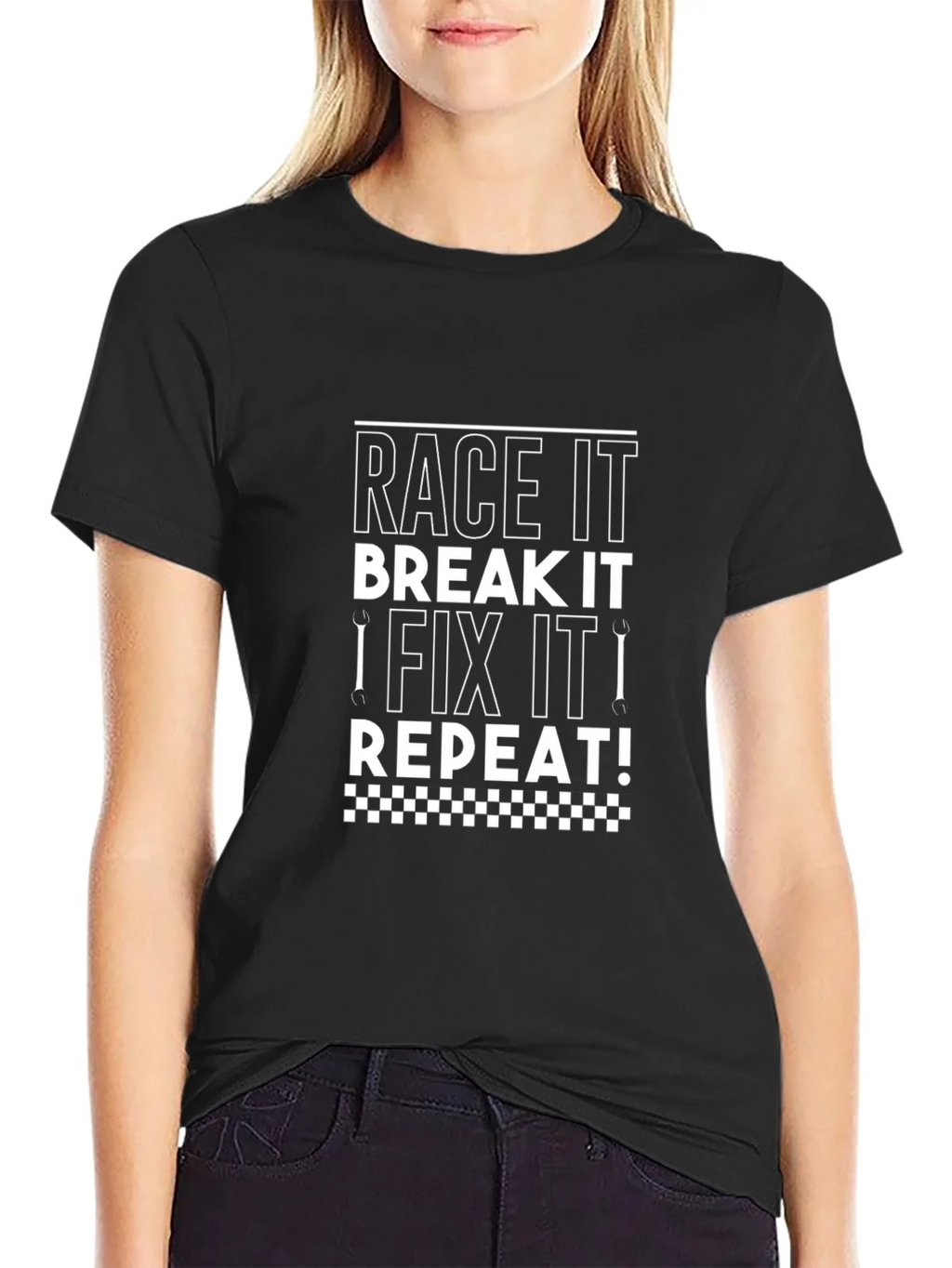 Race It Break It Fix It Repeat T-Shirt product image 2