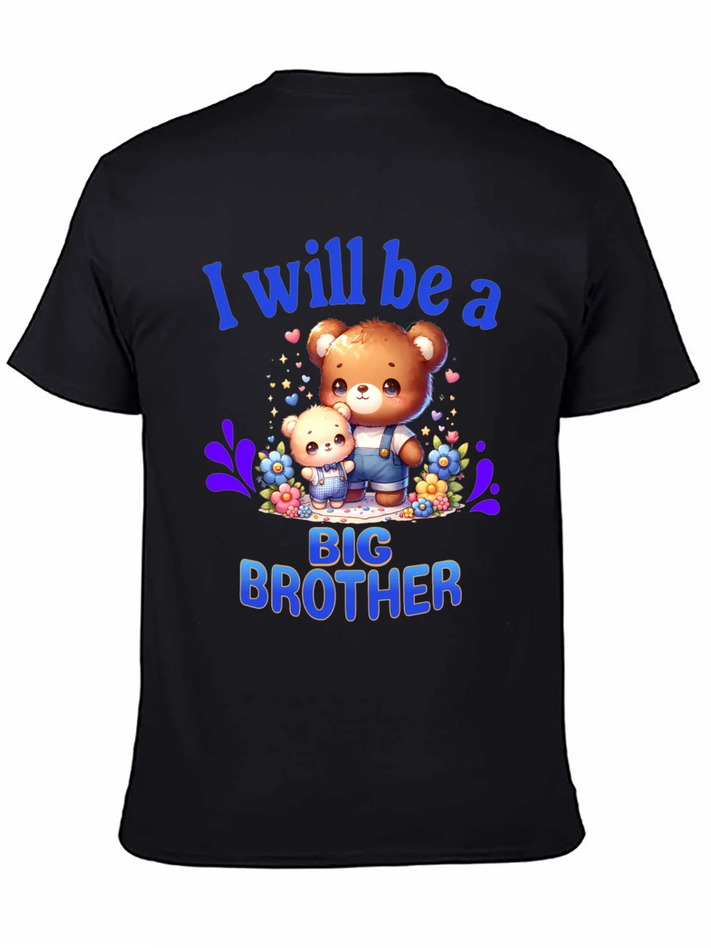 Big Brother T-Shirt - Cute Teddy Bear Design product image 2