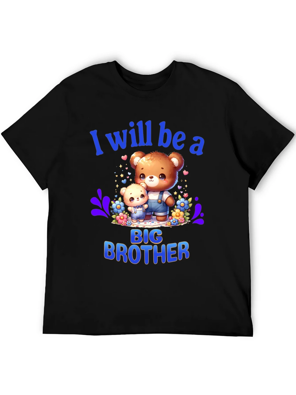 Big Brother T-Shirt - Cute Teddy Bear Design product image 3