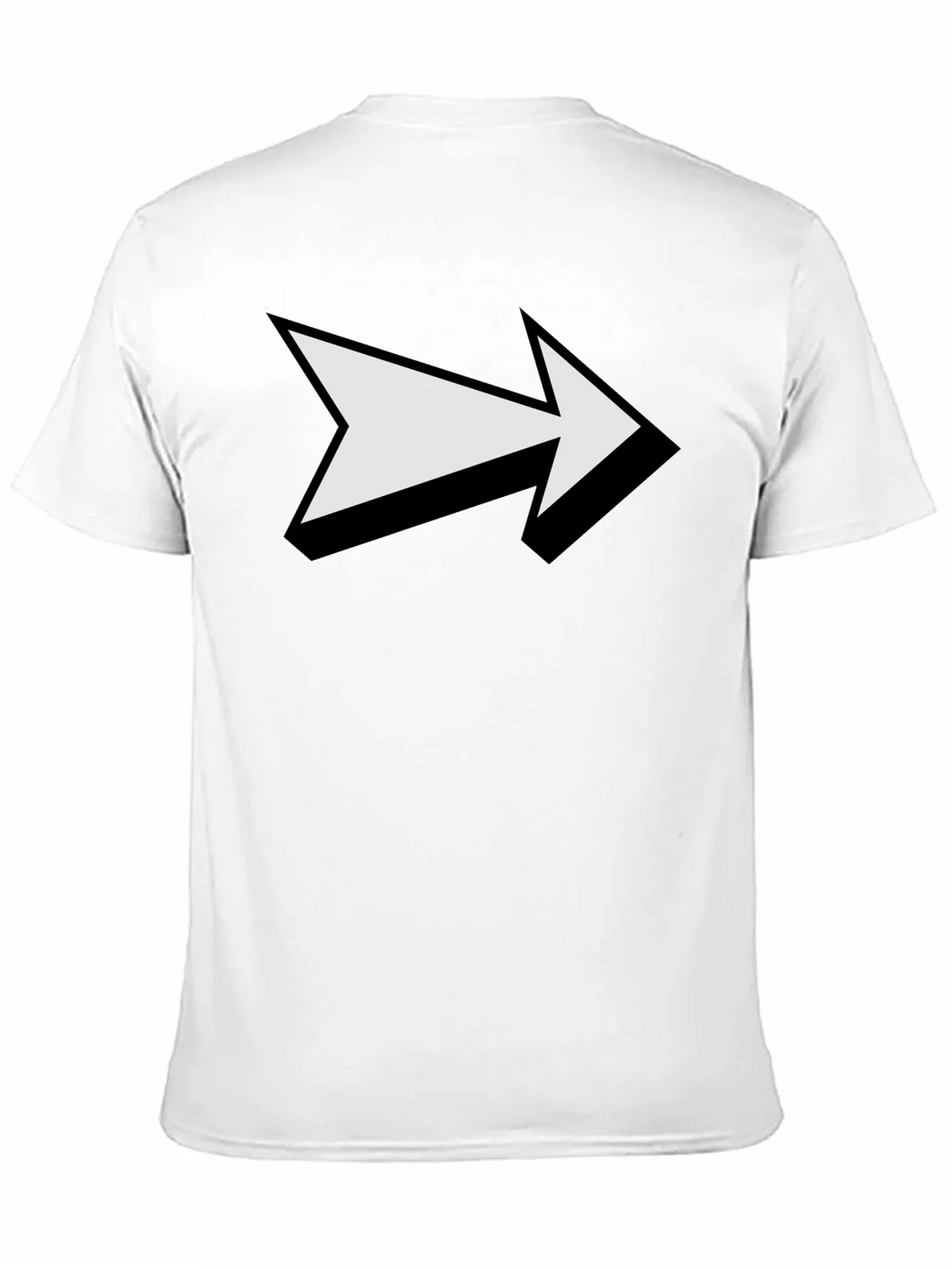 Arrow Graphic Print Black T-Shirt product image 10