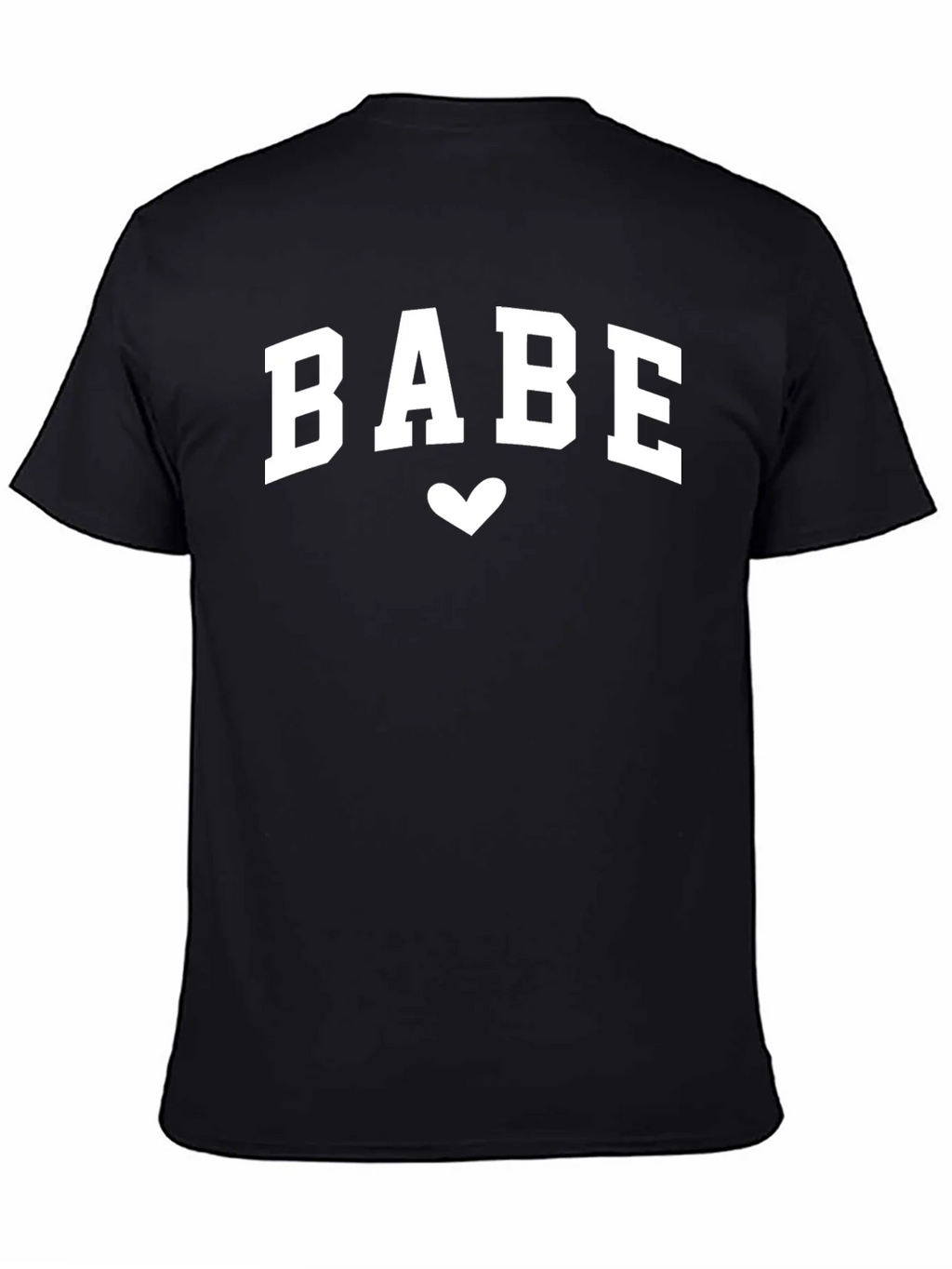 BABE Heart Graphic Tee - Trendy Casual Top product image 4