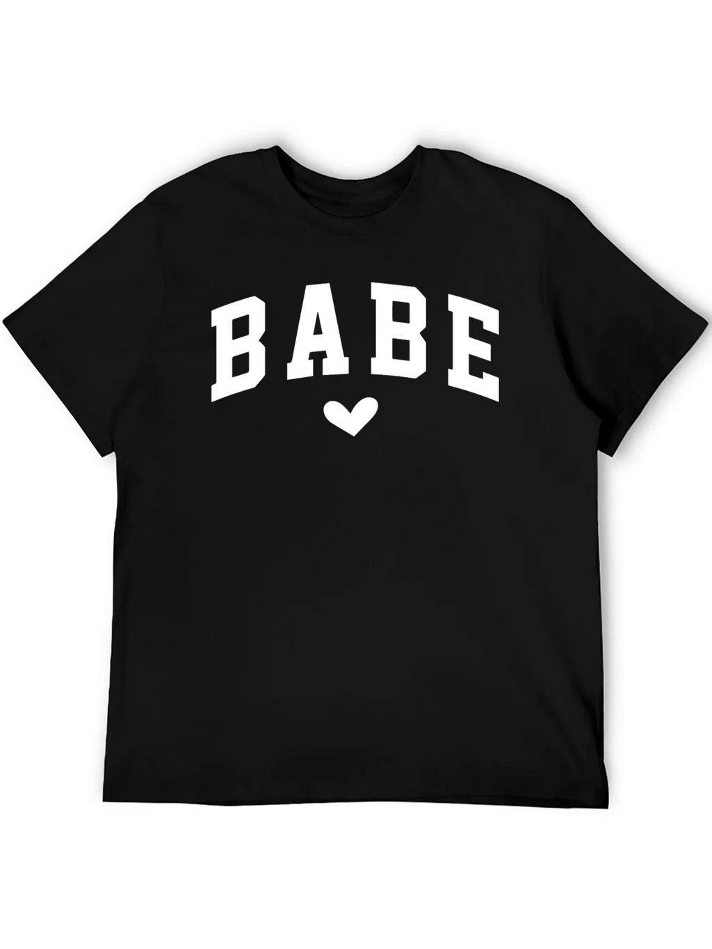 BABE Heart Graphic Tee - Trendy Casual Top product image 5
