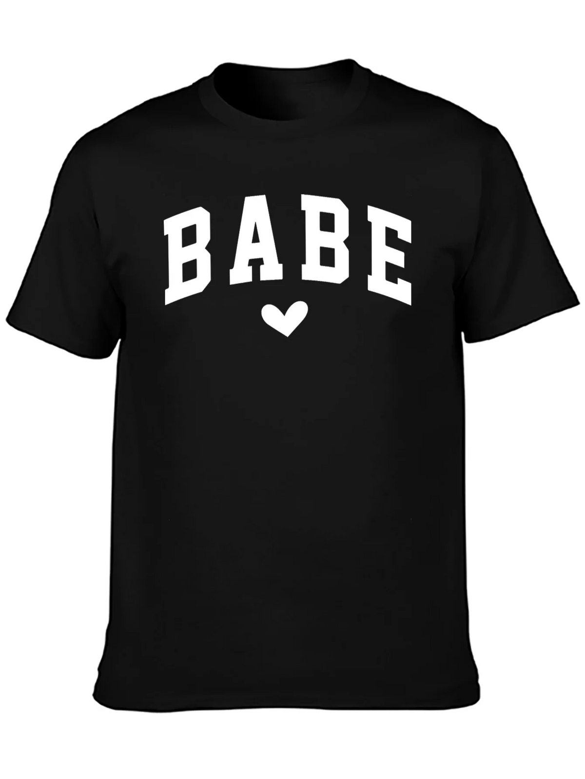 BABE Heart Graphic Tee - Trendy Casual Top product image 3