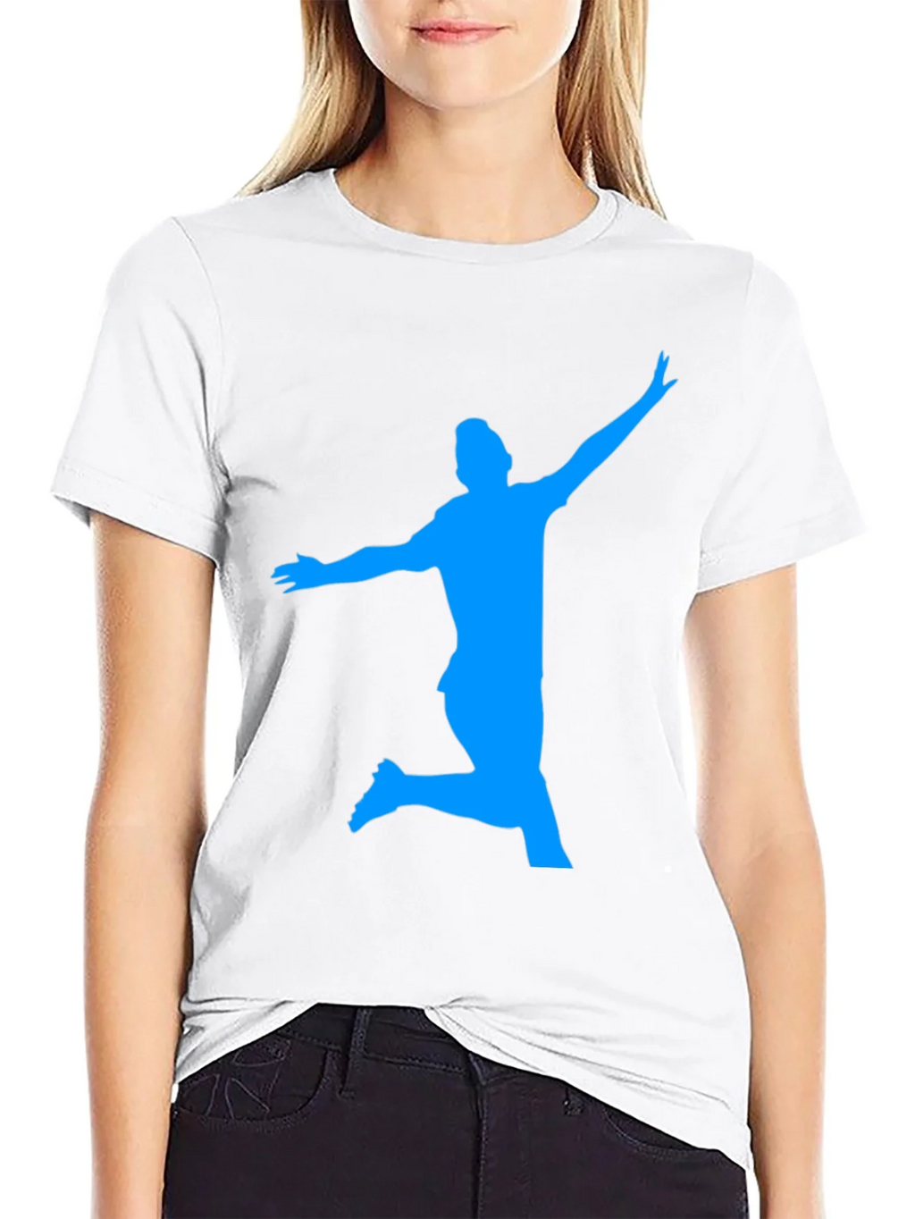 Silhouette Soccer T-Shirt - Black product image 6