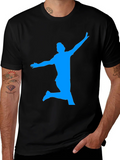 Silhouette Soccer T-Shirt - Black product image 1