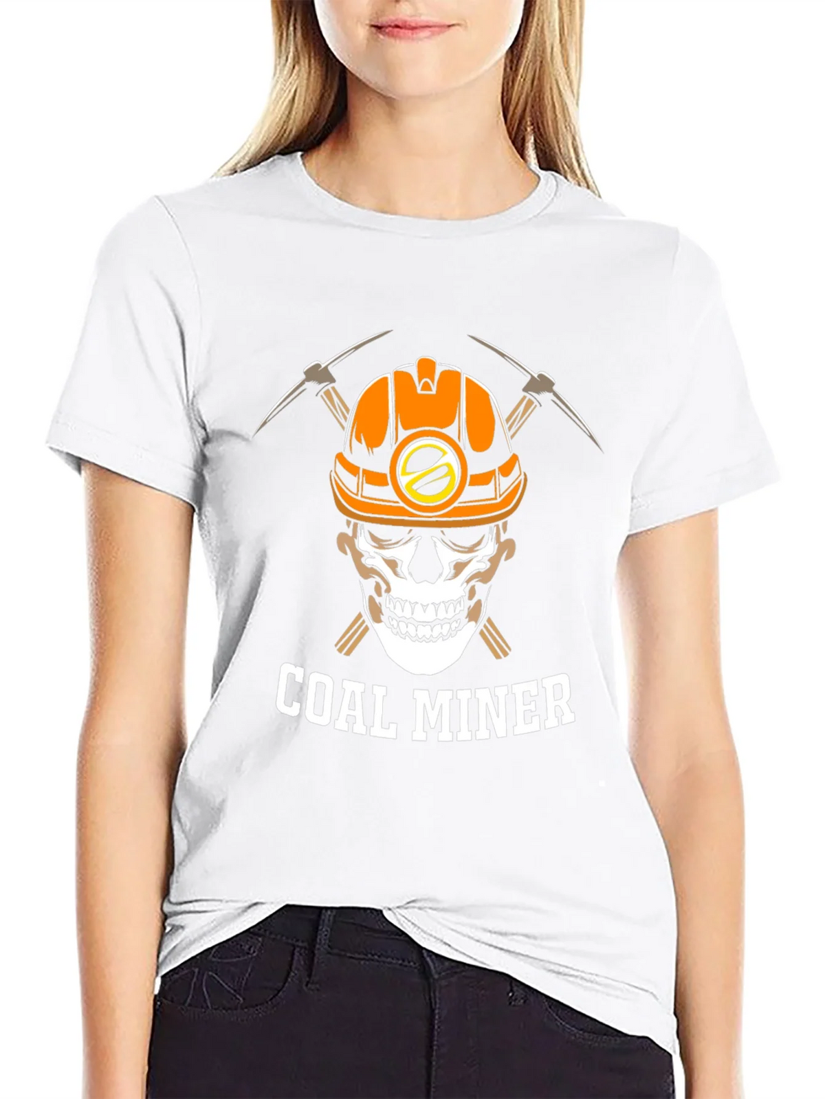 Coal Miner Skeleton T-Shirt