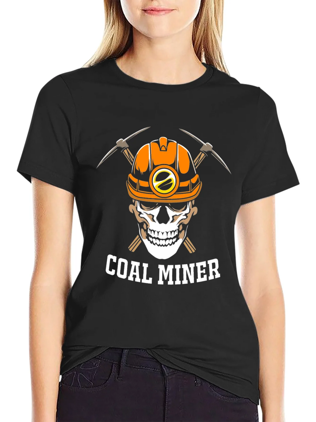 Coal Miner Skeleton T-Shirt
