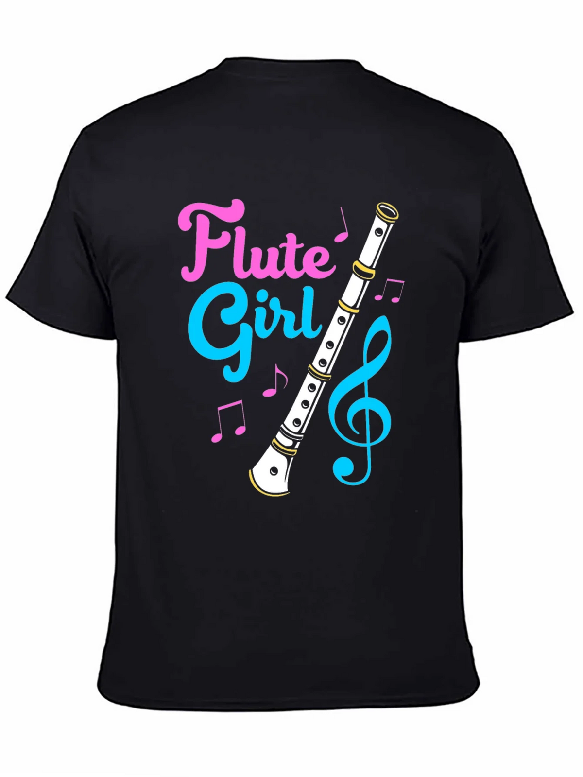 Flute Girl Graphic T-Shirt product image 4