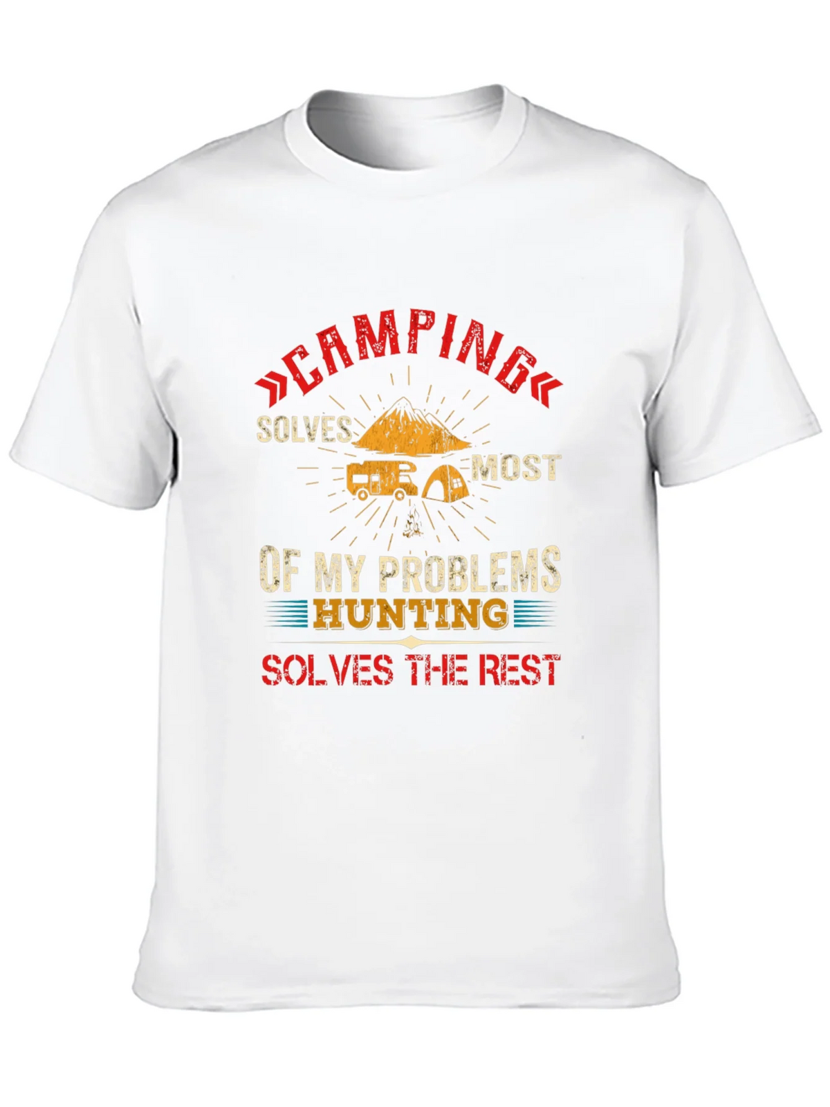 Camping & Hunting Solve Problems T-Shirt product image 9