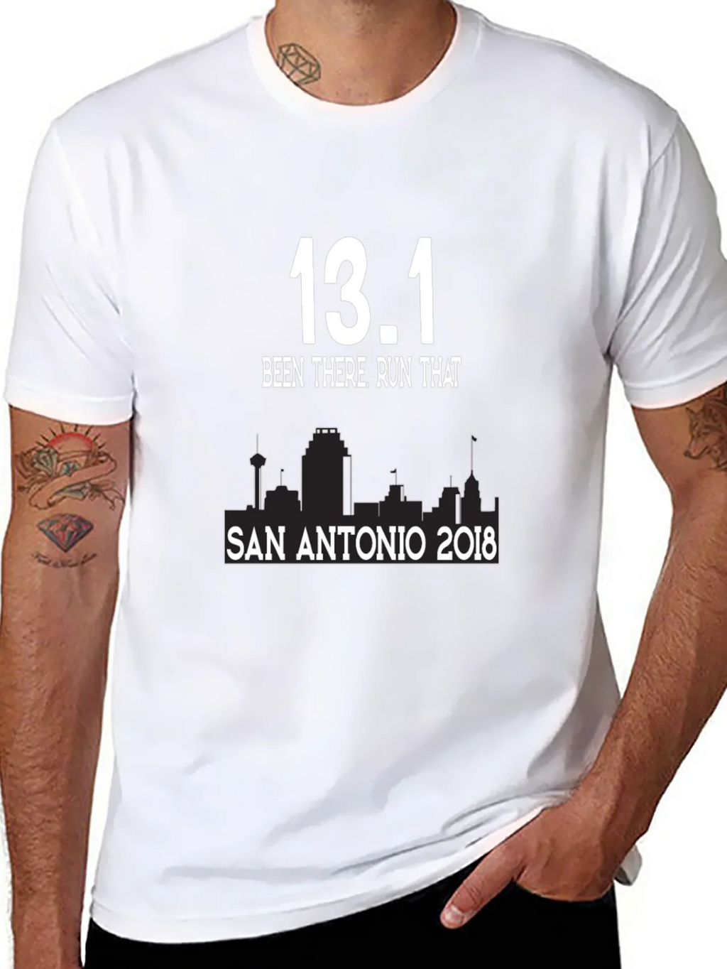 13.1 Been There Run That San Antonio 2018 T-Shirt product image 7