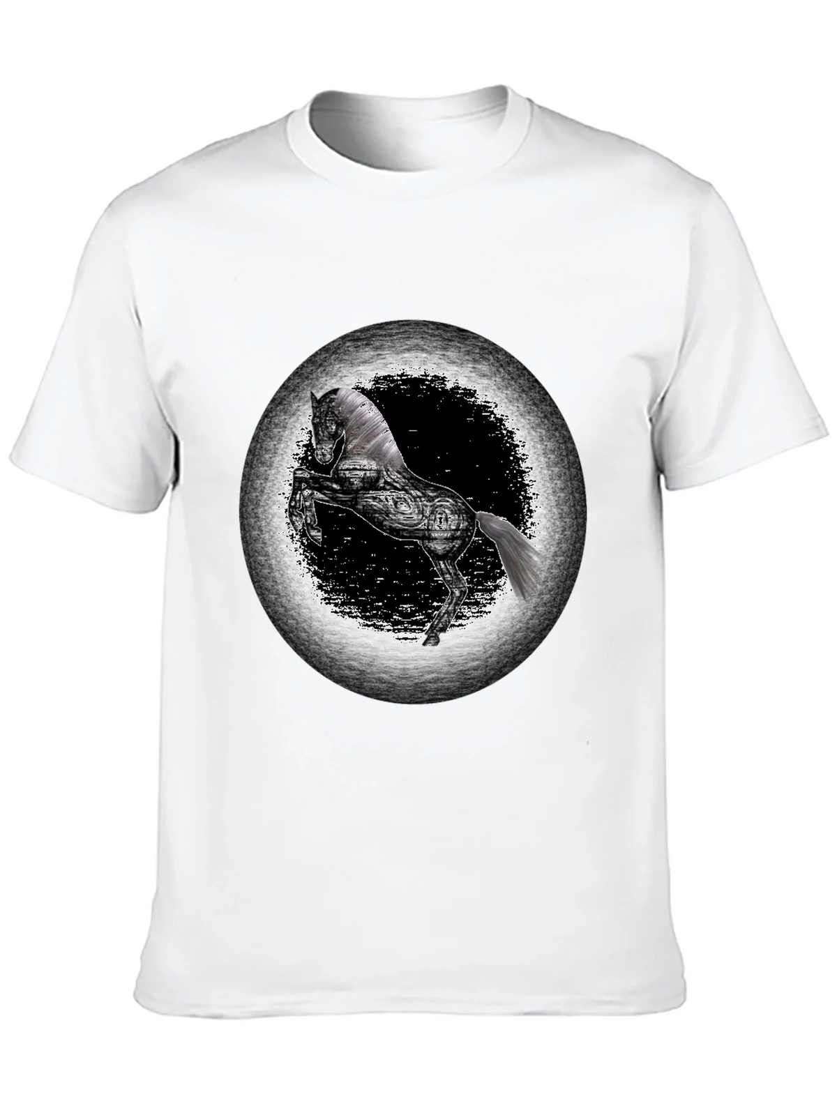 Black Horse Graphic Tee - Unique Design product image 7