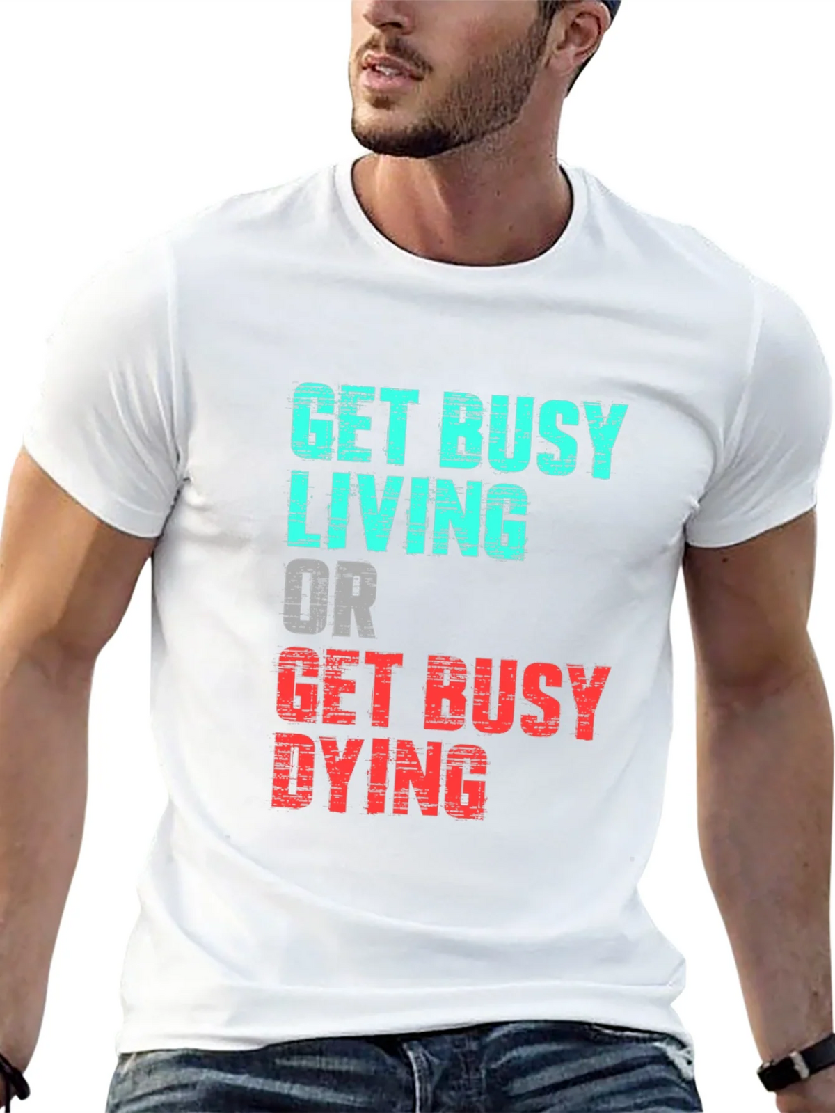 Get Busy Living Graphic Tee product image 12