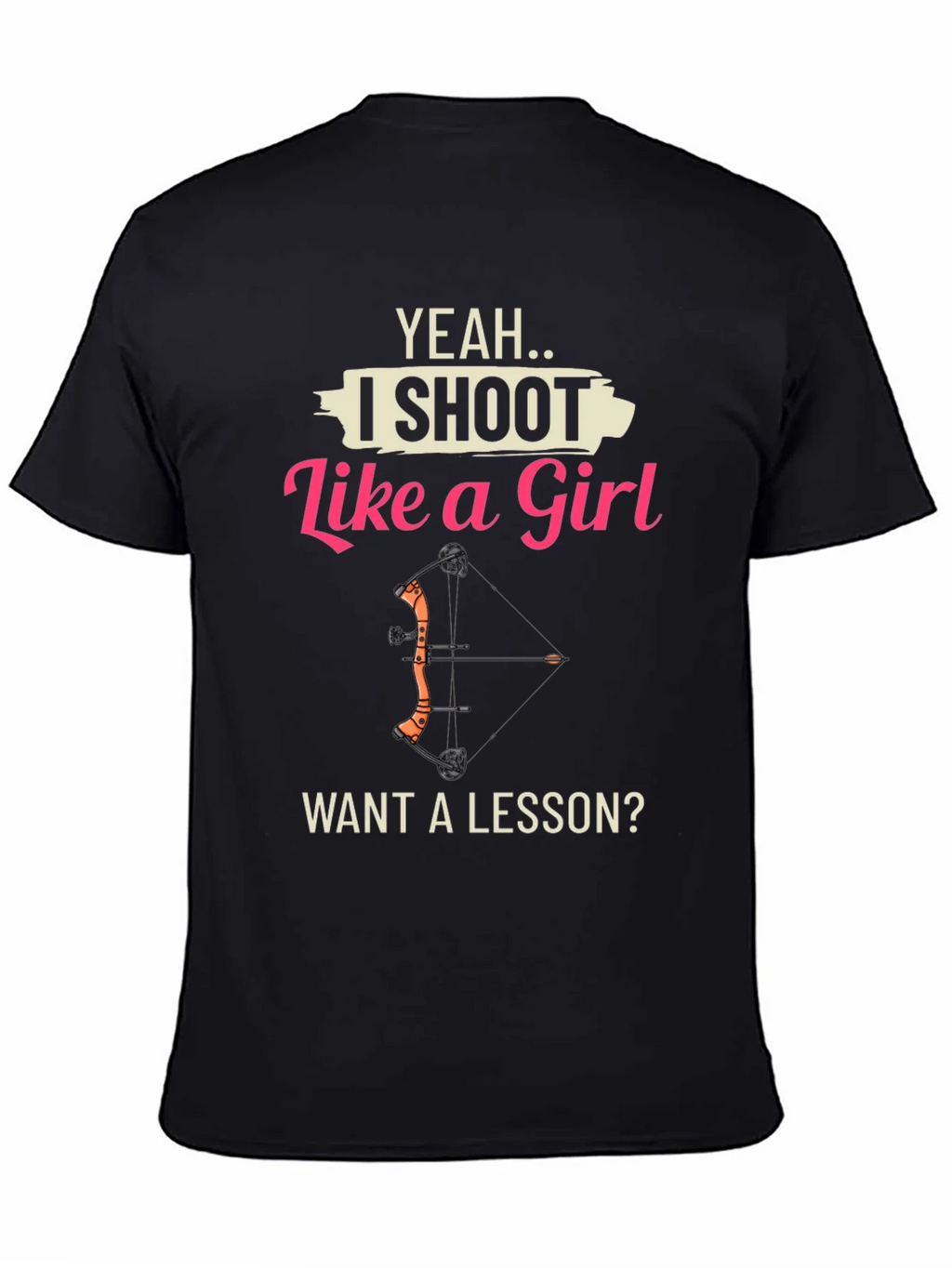 I Shoot Like a Girl T-Shirt - Archery Gift product image 4