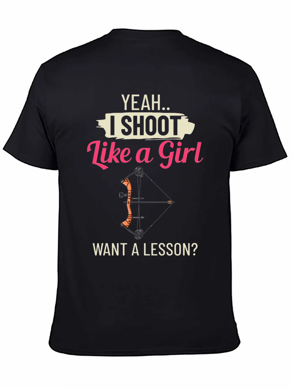 I Shoot Like a Girl T-Shirt - Archery Gift product image 4