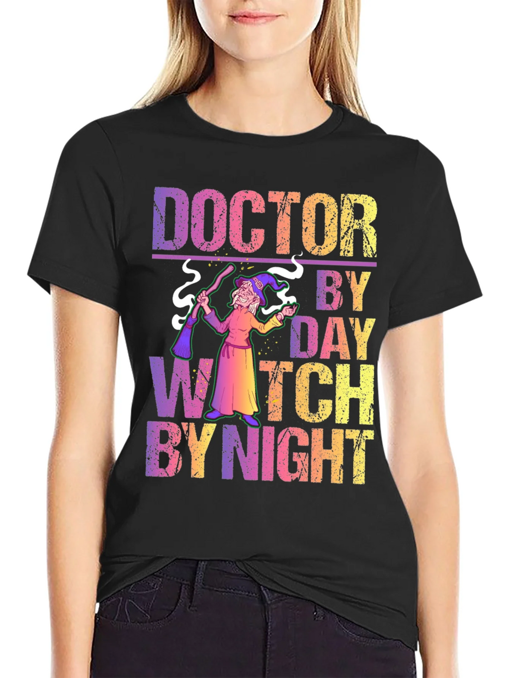 Doctor Witch T-Shirt - By Day By Night Tee product image 2