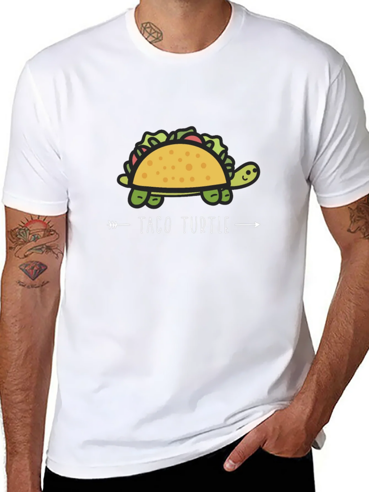 Taco Turtle Graphic T-Shirt product image 7