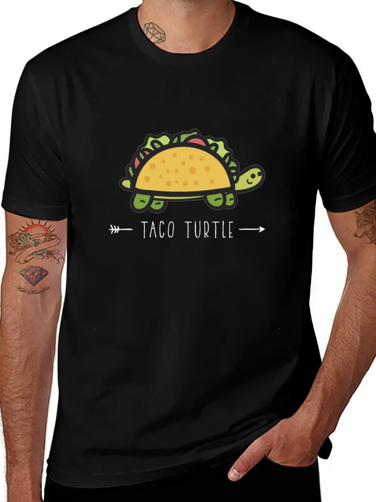 Taco Turtle Graphic T-Shirt product image 1