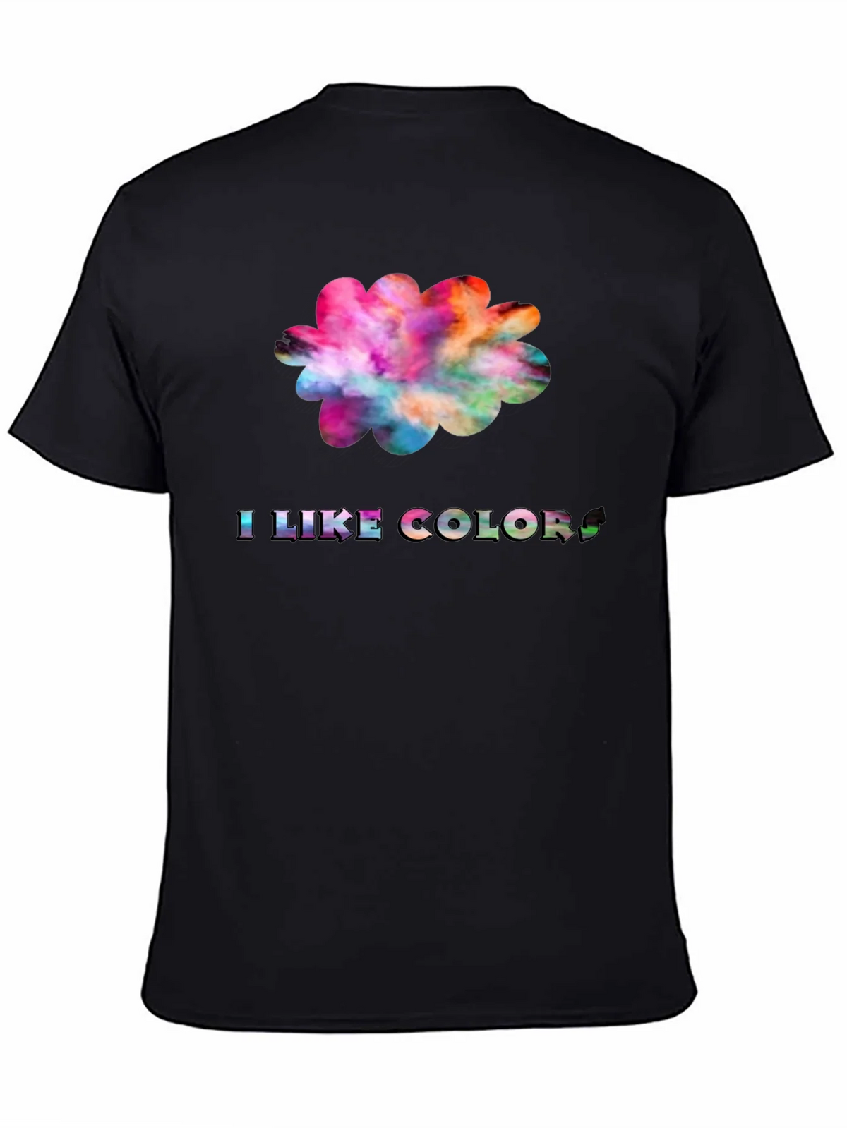 Colorful I Like Colors Graphic Tee product image 4