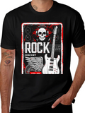 Rock Concert Black Graphic Tee product image 1