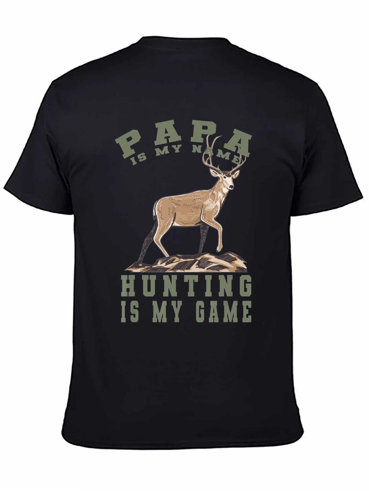 Papa Hunting Game T-Shirt product image 4
