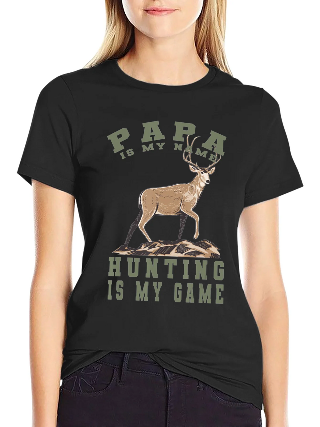 Papa Hunting Game T-Shirt product image 2