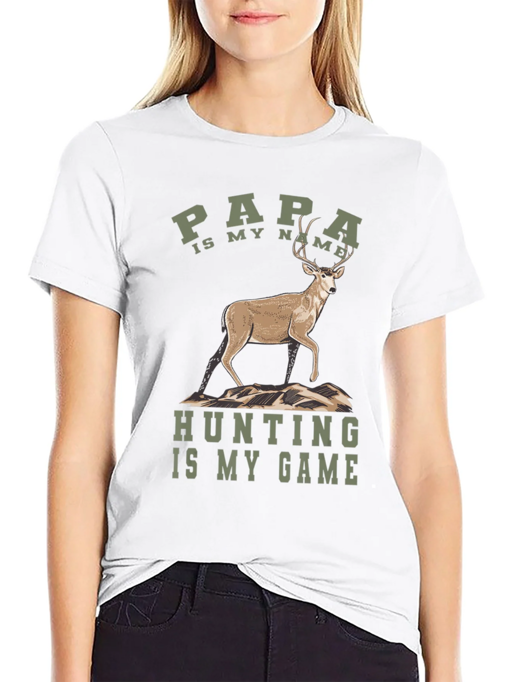 Papa Hunting Game T-Shirt product image 8
