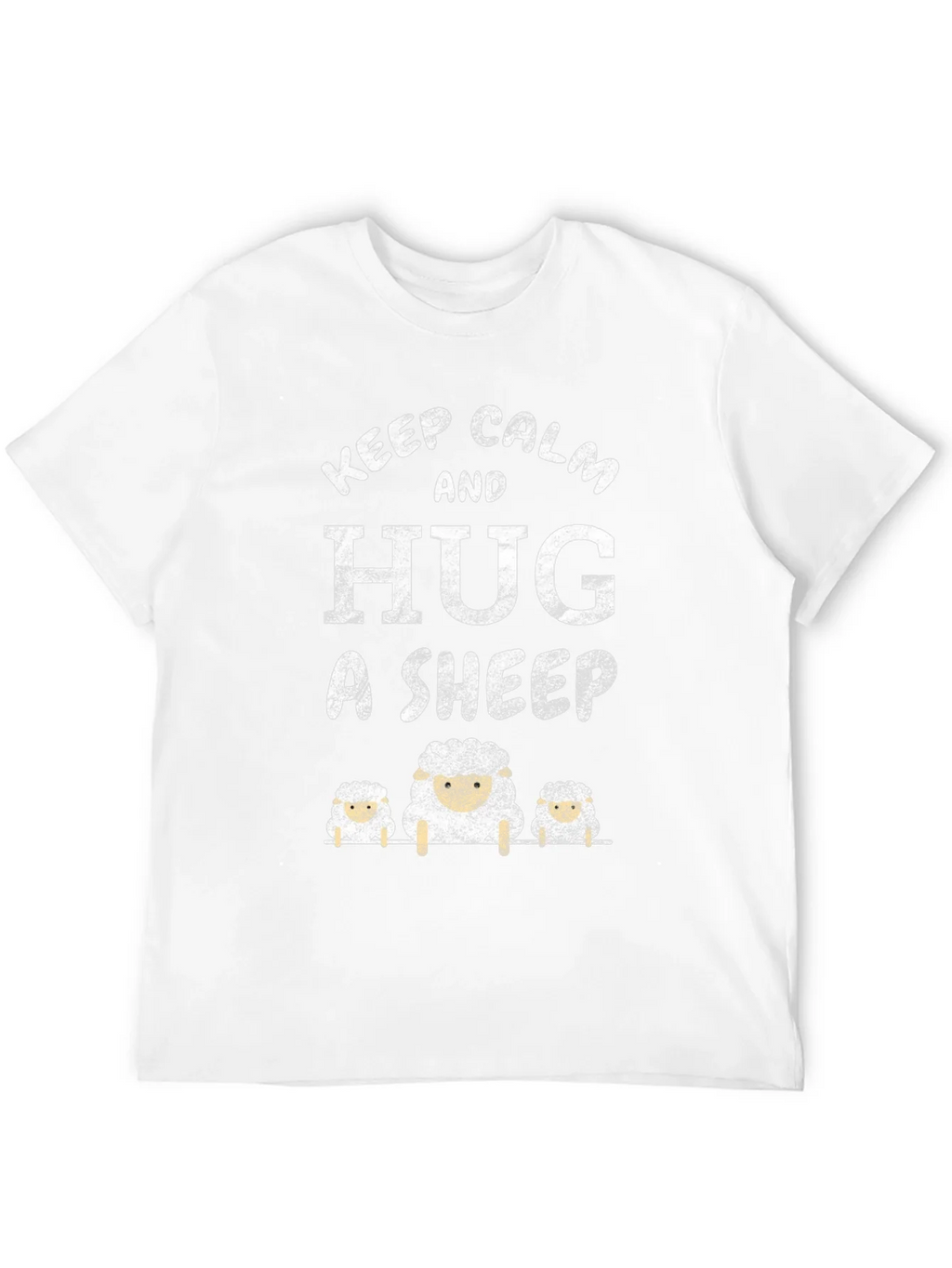 Keep Calm and Hug A Sheep Graphic Tee product image 11
