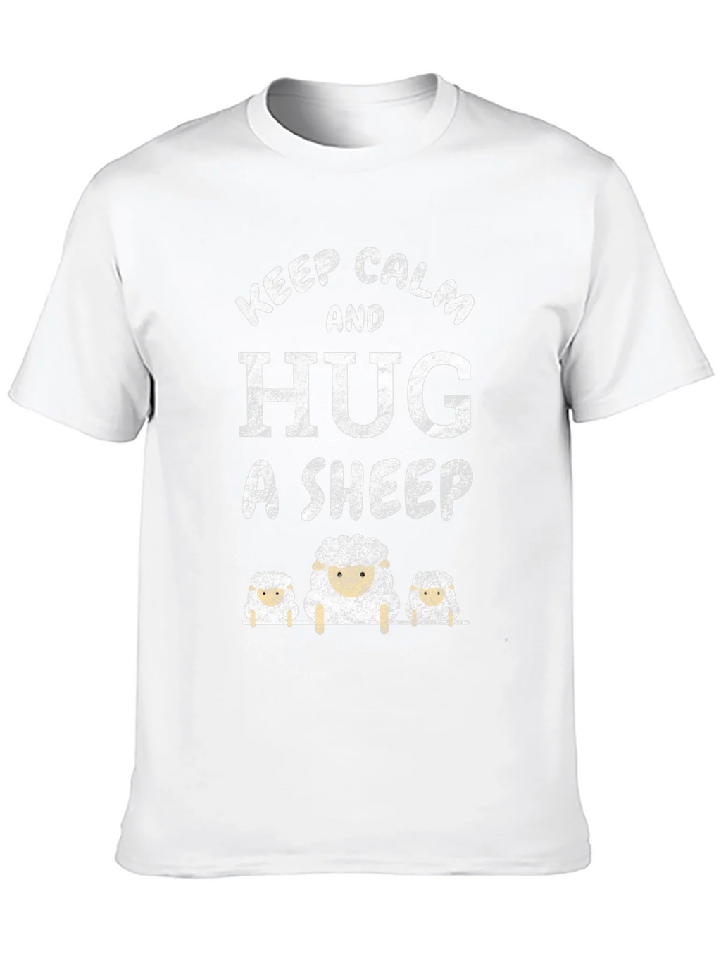 Keep Calm and Hug A Sheep Graphic Tee product image 9
