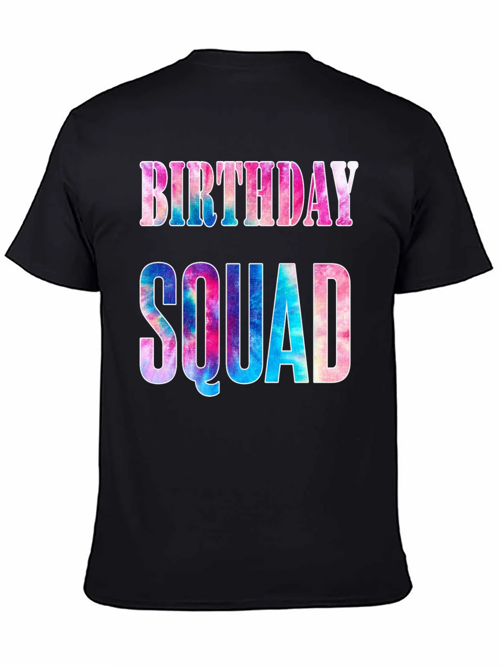 Birthday Squad Tie Dye T-Shirt product image 4