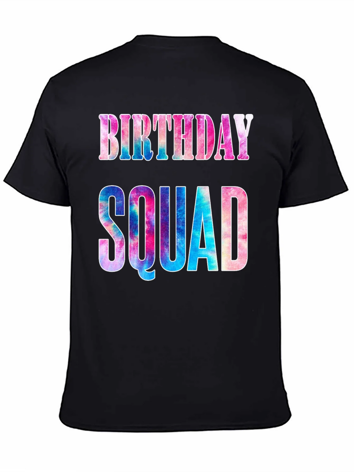 Birthday Squad Tie Dye T-Shirt product image 4