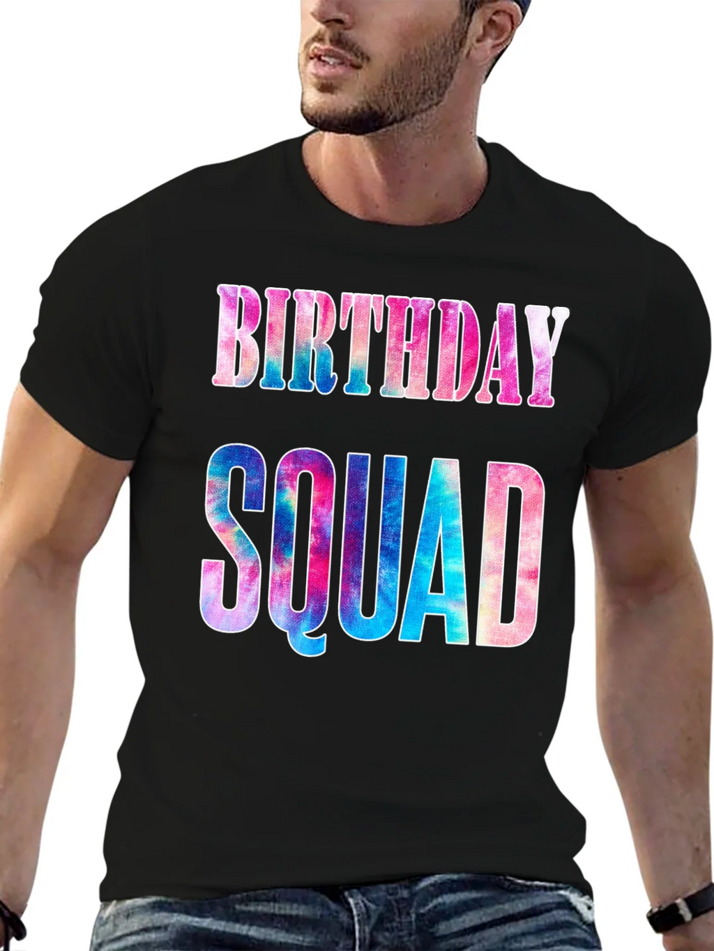 Birthday Squad Tie Dye T-Shirt product image 6