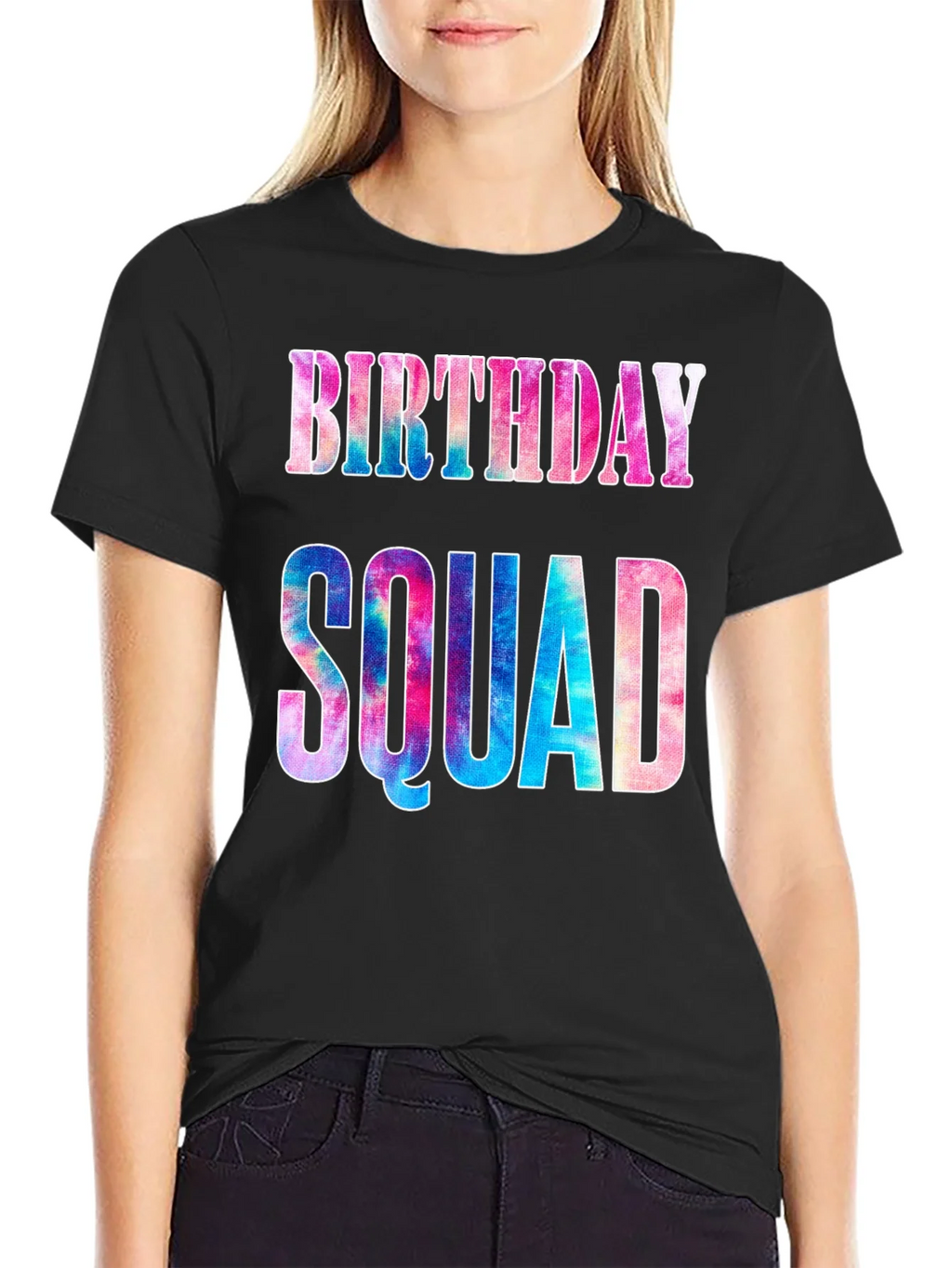 Birthday Squad Tie Dye T-Shirt product image 2