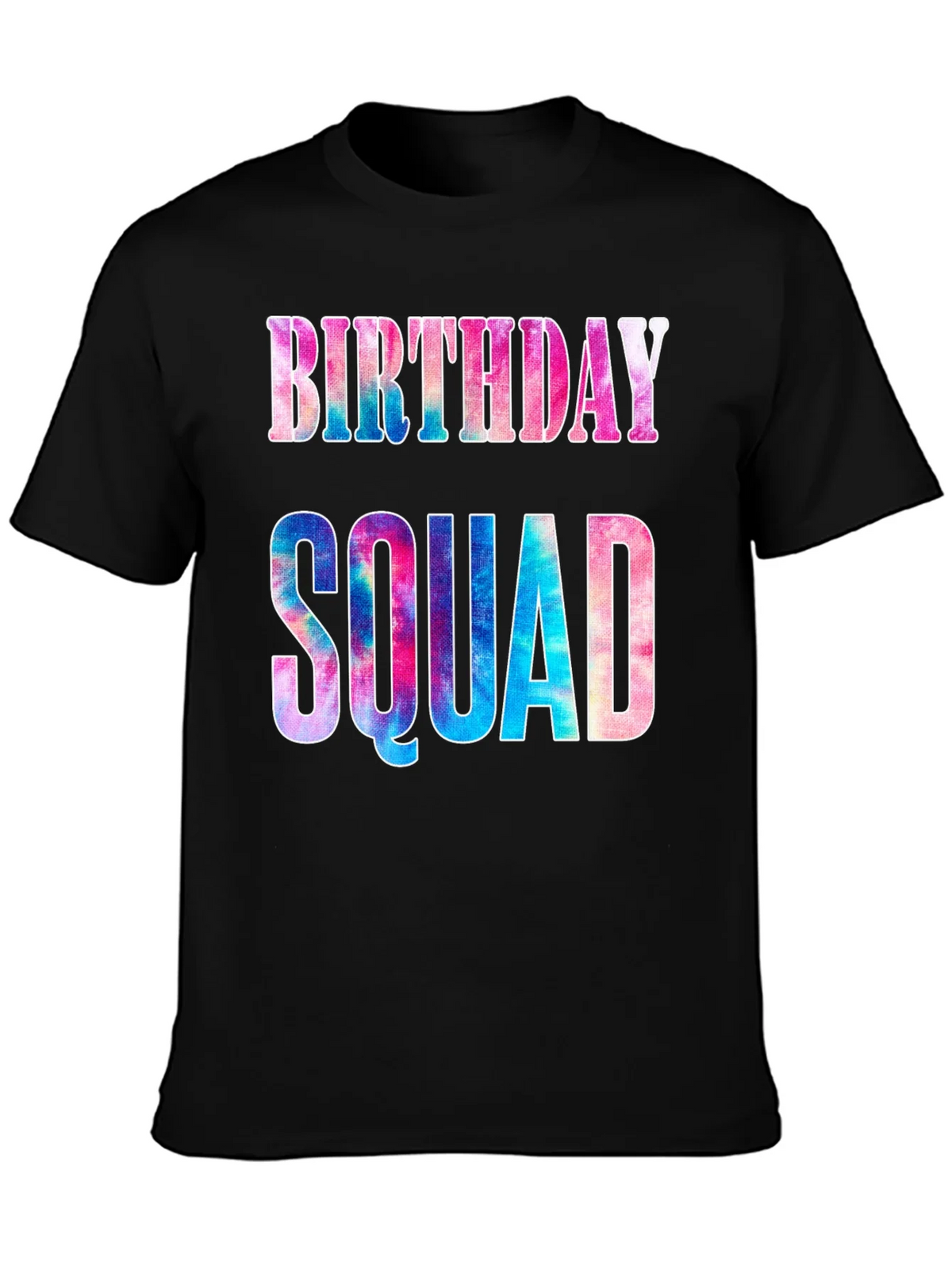 Birthday Squad Tie Dye T-Shirt product image 3