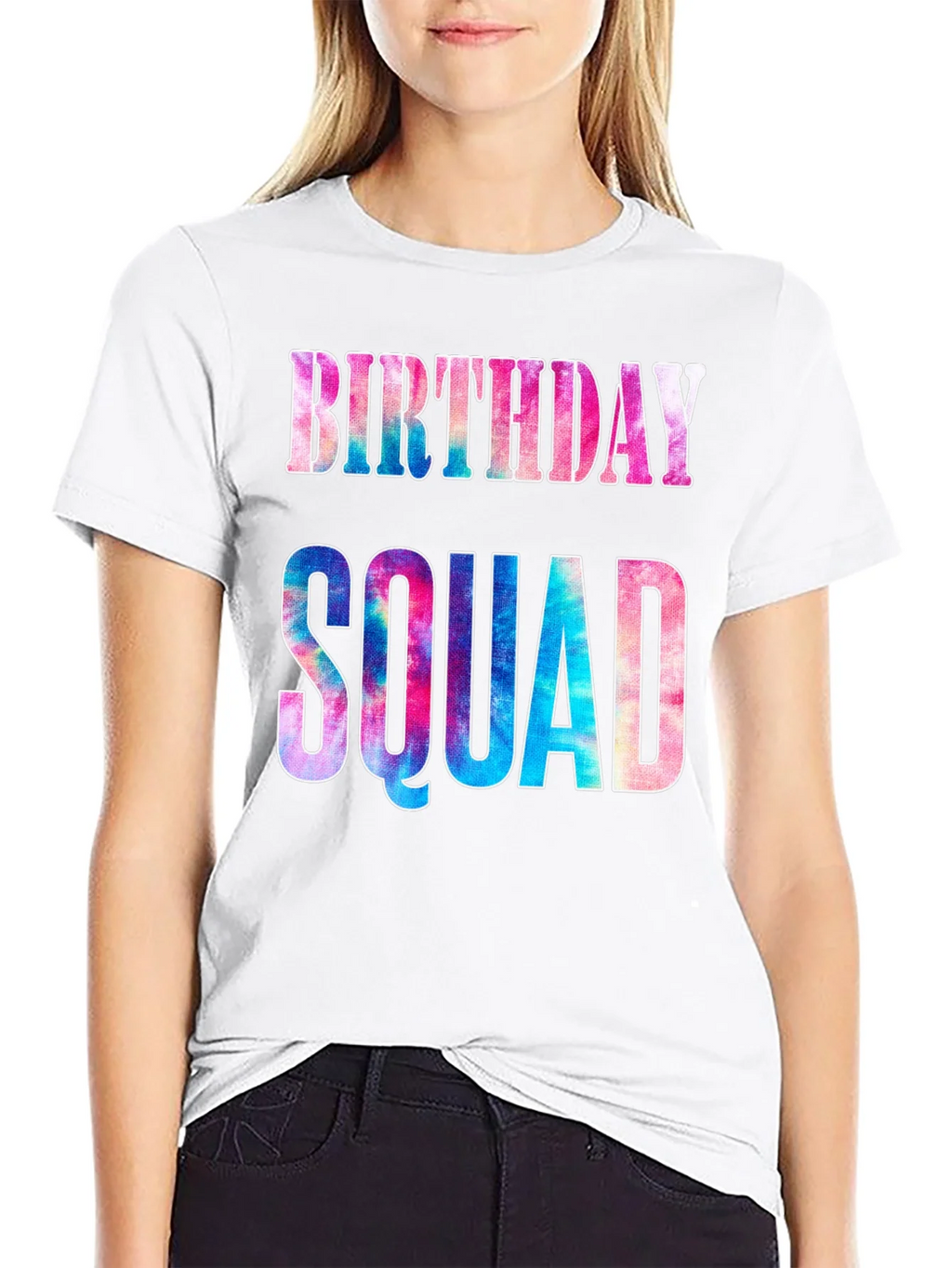 Birthday Squad Tie Dye T-Shirt product image 8