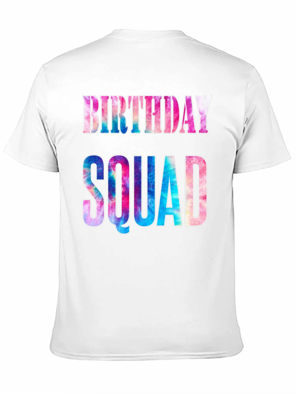 Birthday Squad Tie Dye T-Shirt product image 10