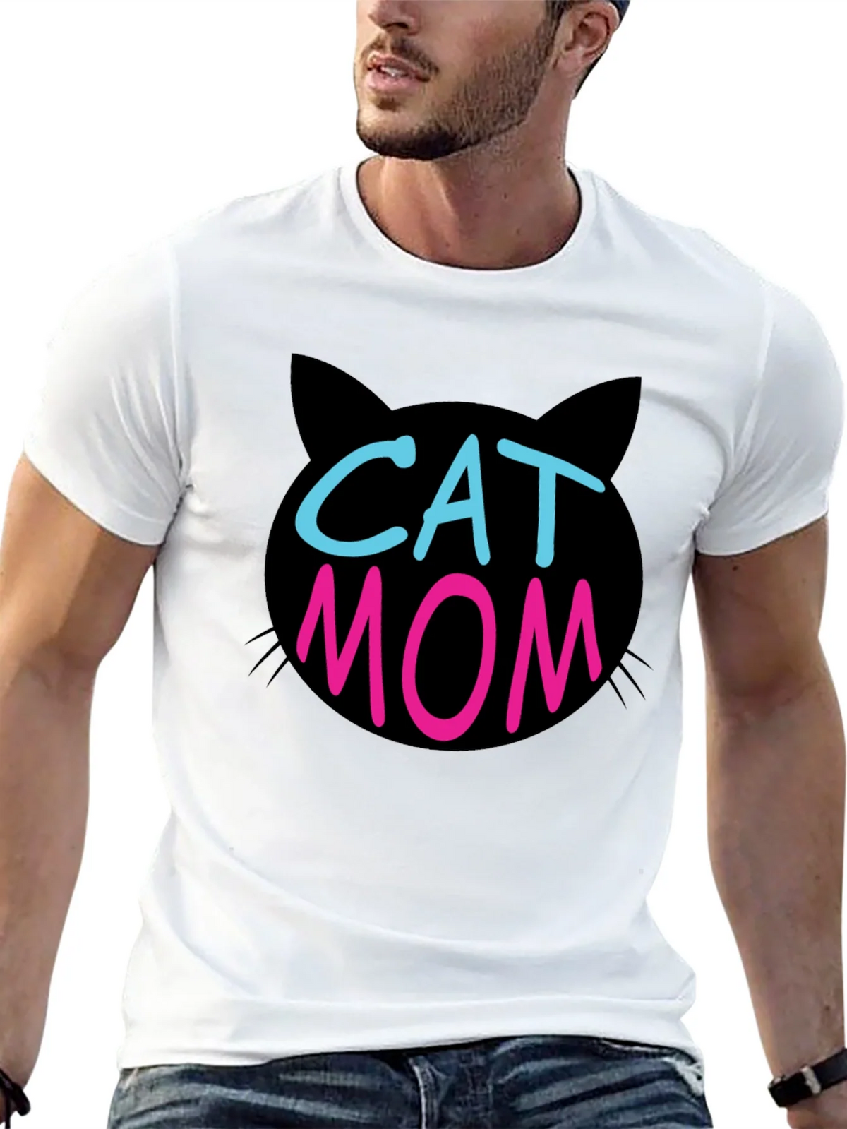 Cat Mom T-Shirt - Cute Pet Lover Apparel product image 10